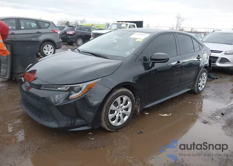 2022 Toyota Corolla Le из США, поврежденный, VIN 5YFEPMAE2NP354571